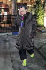 TARYN MANNING Leaves Michelin Bar Cecil Restaurant 01/27/2025