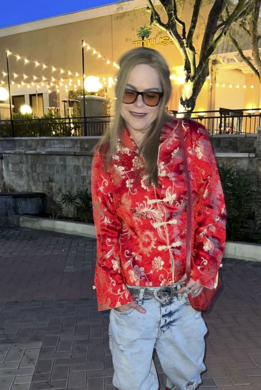 TARYN MANNING Stuns in Bold Red Ensemble for Dinner in Low Desert 01/22/2025