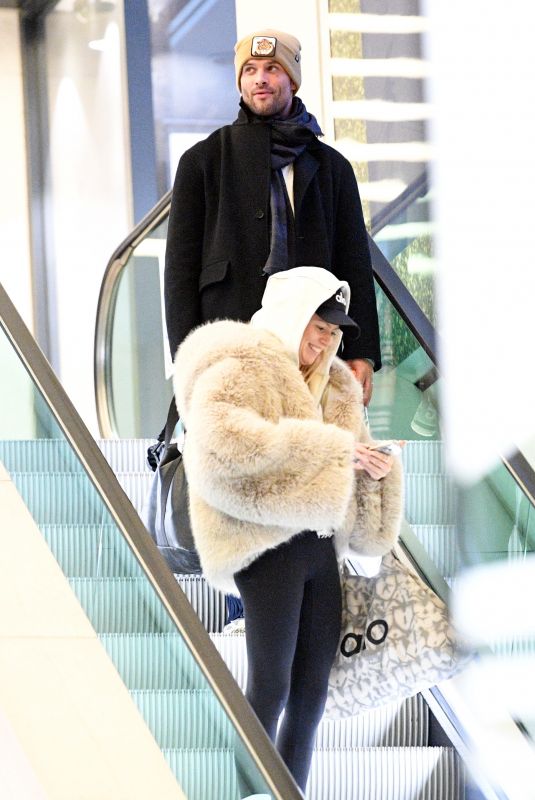 TASHA GHOURI and Aljaz Skorjanec Out in Birmingham 01/14/2025
