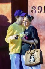 TATE MCRAE and Kid Laroi Out for Breakfast in West Hollywood 01/25/2025