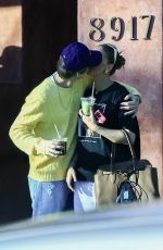 TATE MCRAE and Kid Laroi Out for Breakfast in West Hollywood 01/25/2025