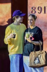 TATE MCRAE and Kid Laroi Out for Breakfast in West Hollywood 01/25/2025