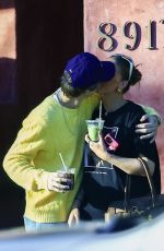 TATE MCRAE and Kid Laroi Out for Breakfast in West Hollywood 01/25/2025