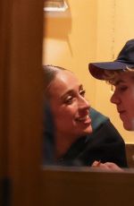 TATE MCRAE and Kid Laroi Out for Dinner at Bar Pitti in New York 01/17/2025