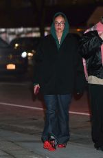 TATE MCRAE and Kid Laroi Out for Dinner at Bar Pitti in New York 01/17/2025