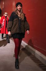 TAYLOR SWIFT Arrives at AFC Championship Game at Arrowhead Stadium in Kansas City 01/26/2025