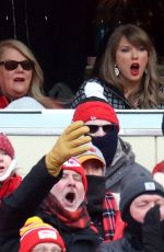 TAYLOR SWIFT at Divisional Playoff Houston Texans vs. Kansas City Chiefs in Kansas City 01/18/2025