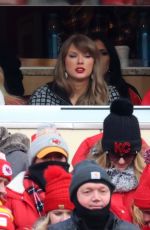 TAYLOR SWIFT at Divisional Playoff Houston Texans vs. Kansas City Chiefs in Kansas City 01/18/2025