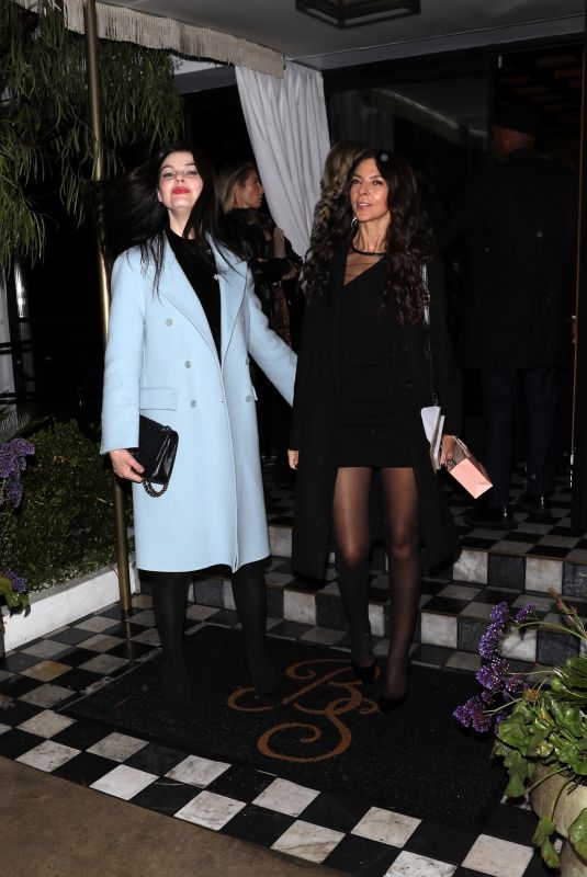 TERRI SEYMOUR Night Out at Bird Streets Club in Los Angeles  01/26/2025