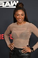 TIFFANY HADDISH at WWE Monday Night RAW Premiere at Intuit Dome in Inglewood 01/06/2025