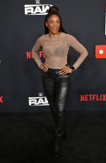 TIFFANY HADDISH at WWE Monday Night RAW Premiere at Intuit Dome in Inglewood 01/06/2025