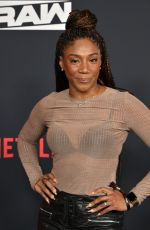 TIFFANY HADDISH at WWE Monday Night RAW Premiere at Intuit Dome in Inglewood 01/06/2025