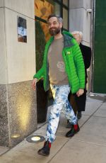 TILDA SWIINTON and Sandro Kopp Arrives at Their Hotel in New York 01/07/2025