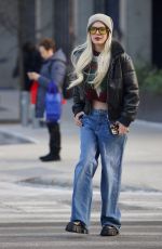 TORI SPELLING Out Shopping in New York City 01/27/2025