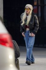 TORI SPELLING Out Shopping in New York City 01/27/2025