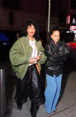 TRACEE ELLIS ROSS Arrives at Knicks Game in New York 01/01/2025