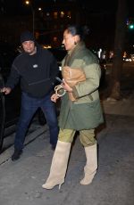TRACEE ELLIS ROSS Leaves The Corner Store After Having Dinner with Friends in New York 01/25/2025