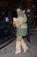 TRACEE ELLIS ROSS Leaves The Corner Store After Having Dinner with Friends in New York 01/25/2025