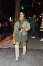 TRACEE ELLIS ROSS Leaves The Corner Store After Having Dinner with Friends in New York 01/25/2025