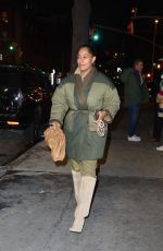 TRACEE ELLIS ROSS Leaves The Corner Store After Having Dinner with Friends in New York 01/25/2025