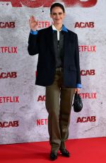 VALENTINA BELLE at Acab TV Show Photocall in Rome 01/13/2025