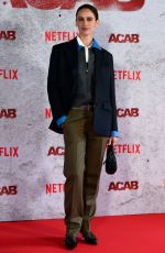 VALENTINA BELLE at Acab TV Show Photocall in Rome 01/13/2025