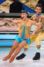 VANESSA BAUER at Dancing on Ice, Series 17, Episode 1 in Hertfordshire 01/12/2025