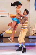 VANESSA BAUER at Dancing on Ice, Series 17, Episode 1 in Hertfordshire 01/12/2025