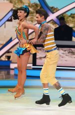 VANESSA BAUER at Dancing on Ice, Series 17, Episode 1 in Hertfordshire 01/12/2025