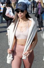 VANESSA BEJINE Out at Studio City Farmers Market 01/19/2025