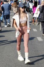 VANESSA BEJINE Out at Studio City Farmers Market 01/19/2025