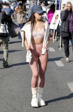 VANESSA BEJINE Out at Studio City Farmers Market 01/19/2025