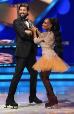 VANESSA JAMES at Dancing on Ice, Series 17, Episode 3 in Hertfordshire 01/26/2025