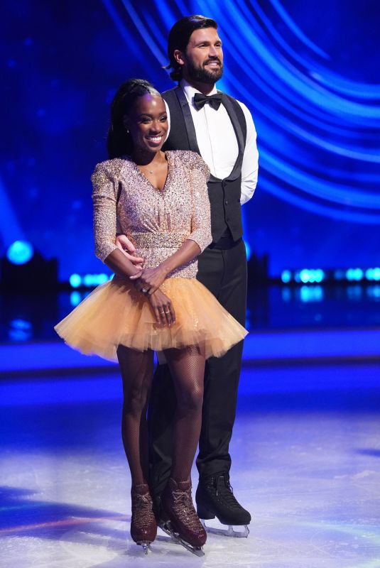 VANESSA JAMES at Dancing on Ice, Series 17, Episode 3 in Hertfordshire 01/26/2025