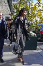 VENUS WILLIAMS Out at Paris Fashion Week 01/27/2025
