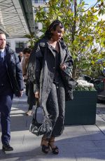 VENUS WILLIAMS Out at Paris Fashion Week 01/27/2025