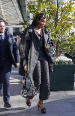 VENUS WILLIAMS Out at Paris Fashion Week 01/27/2025