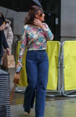 VICKY PATTISON Out and About in London 01/28/2025