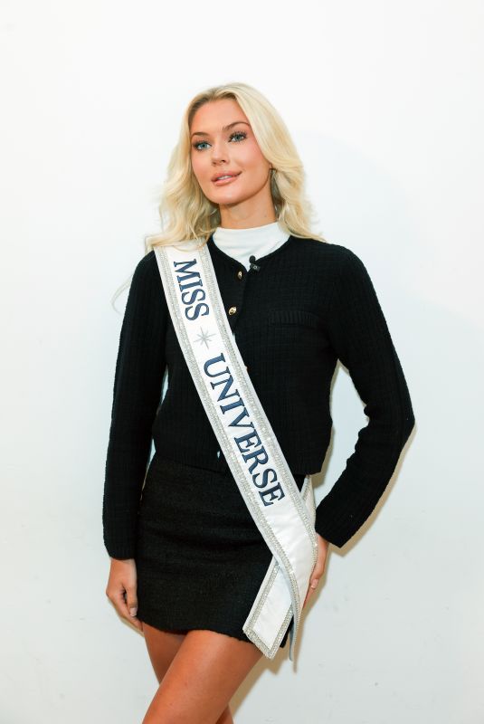 VICTORIA KJAER Miss Universe 2024 at Despierta America Morning Show in Doral 01/22/2025