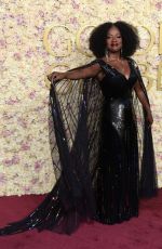 VIOLA DAVIS at 82nd Annual Golden Globes Awards in Beverly Hills 01/05/2025