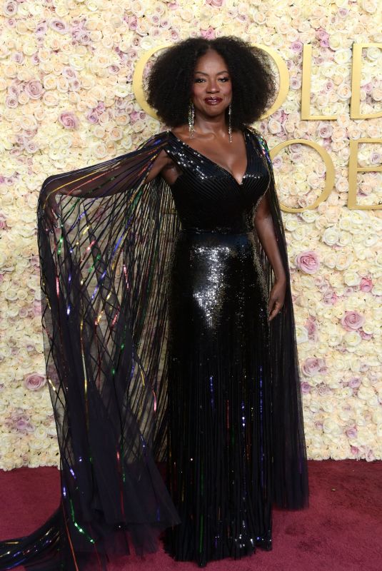 VIOLA DAVIS at 82nd Annual Golden Globes Awards in Beverly Hills 01/05/2025