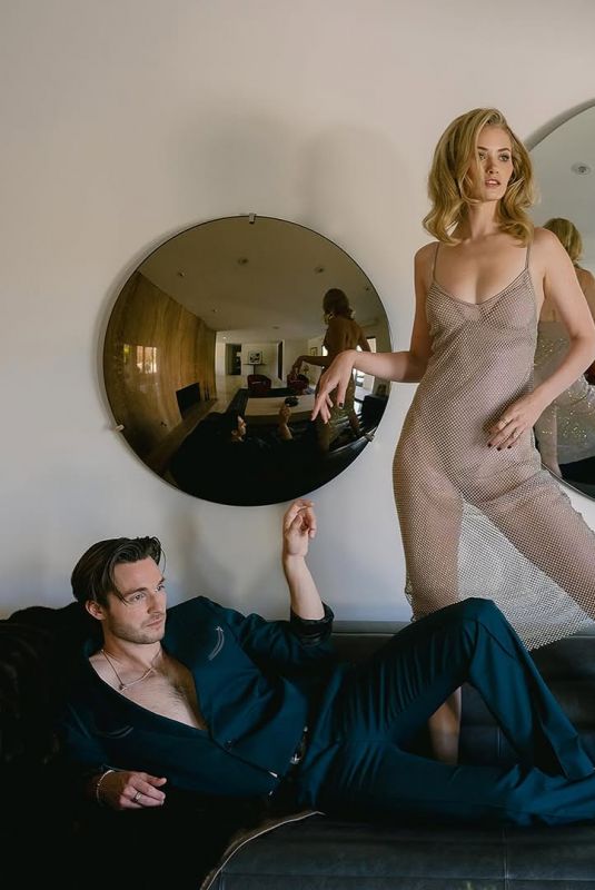 VIRGINIA GARDNER at a Photoshoot, January 2025