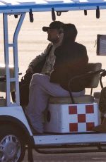 VITTORIA CERETTI and Leonardo DiCaprio Escape LA Wild Fires Along with His Parents 01/10/2025