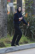WHITNEY PORT Leaves a Skin Clinic in Los Angeles 12/31/2024