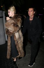 XHOANA XHENETI and Gavin Rossdale Arrives at Chateau Marmont in Los Angeles 12/31/2024