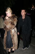 XHOANA XHENETI and Gavin Rossdale Arrives at Chateau Marmont in Los Angeles 12/31/2024