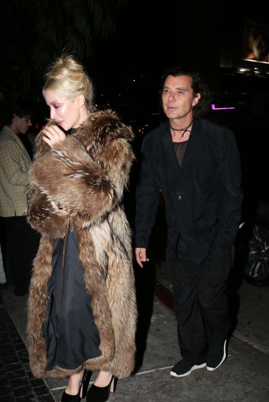 XHOANA XHENETI and Gavin Rossdale Arrives at Chateau Marmont in Los Angeles 12/31/2024