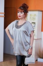 YURENA at Bake Off: Famous Al Horno TV Show in Madrid 01/07/2025