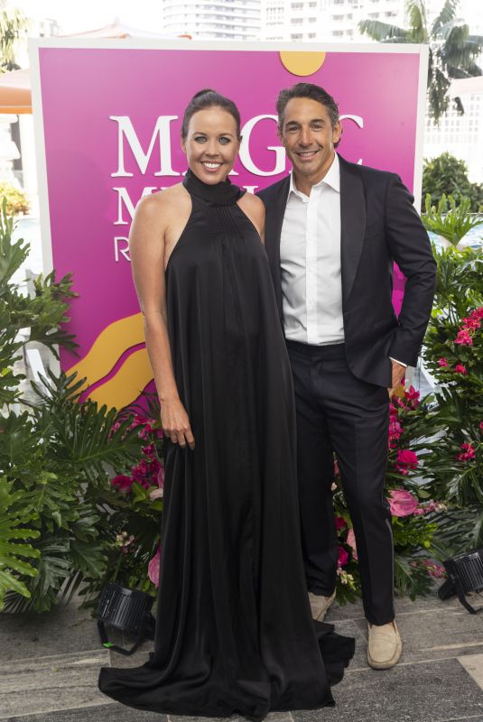 ZARA and Mike TINDALL at Their First Event on Gold Coast as Ambassadors for Magic Millions Carnival 2025 01/03/2025