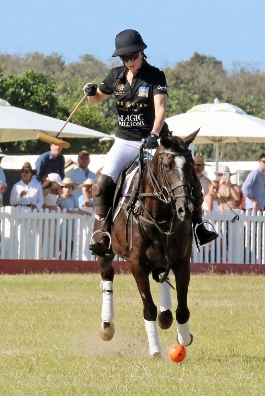ZARA TINDALL at Magic Millions Polo on Gold Coast 01/05/2025